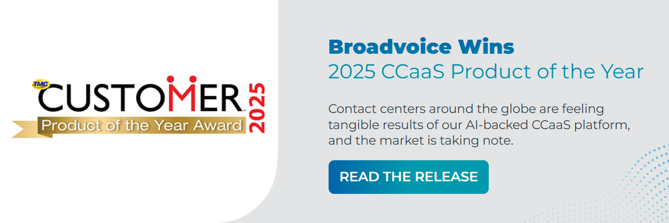 Broadvoice Wins 2025 CCaaS Product of the Year